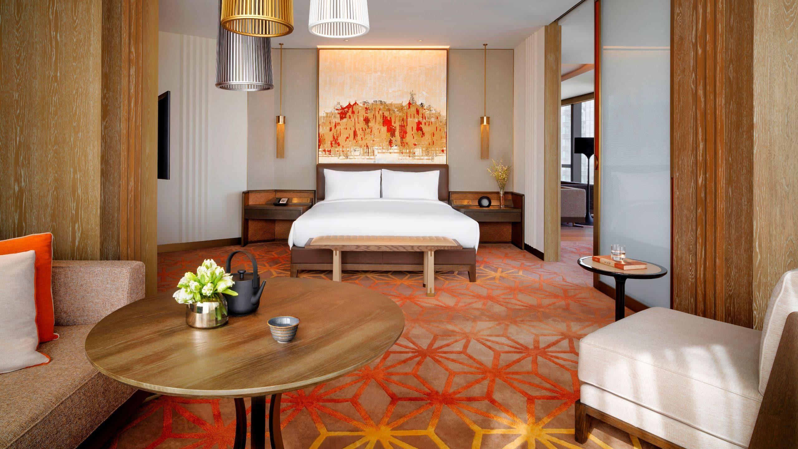 Отель Grand Hyatt Xi'An Сиань Экстерьер фото