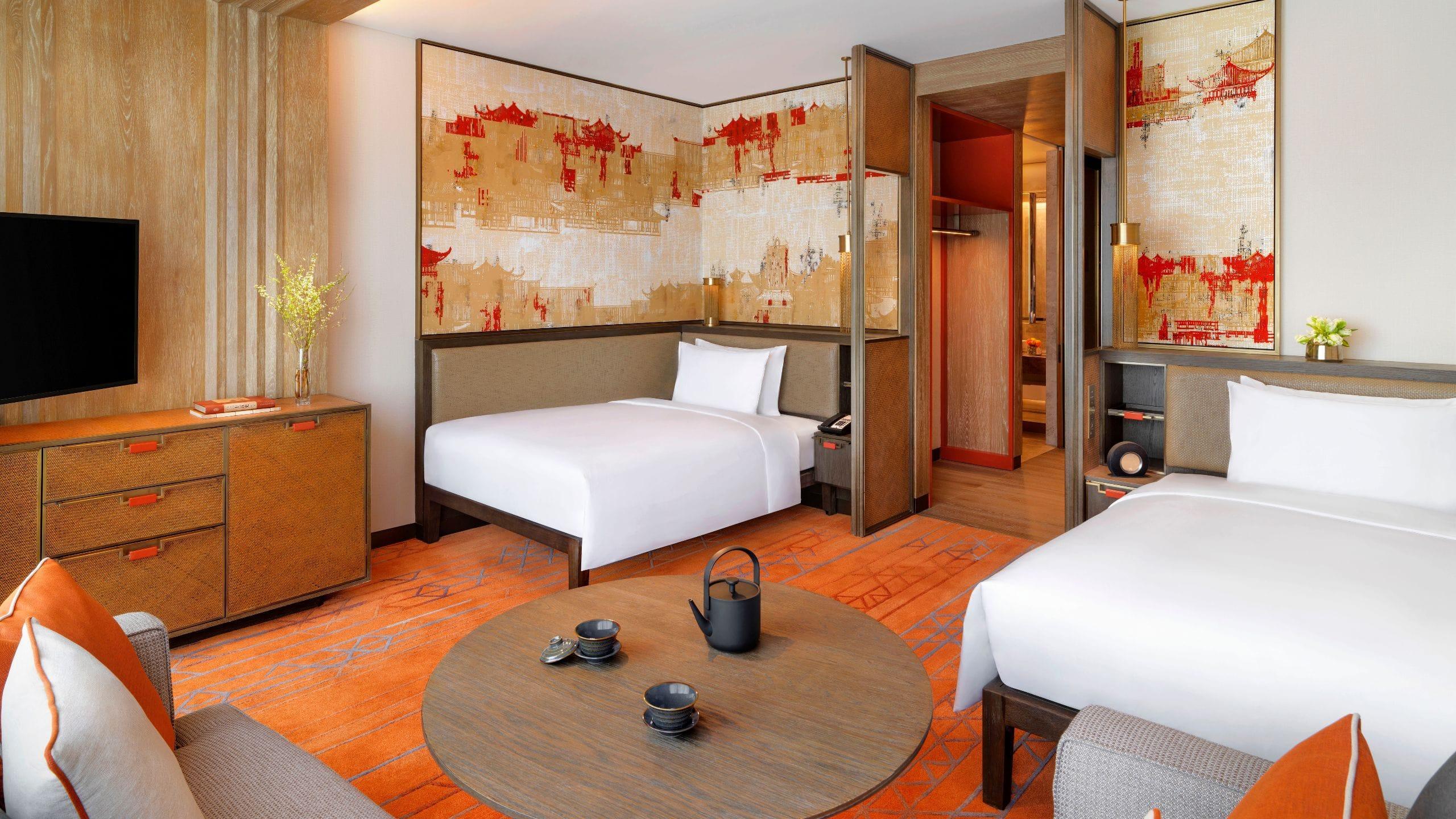 Отель Grand Hyatt Xi'An Сиань Экстерьер фото