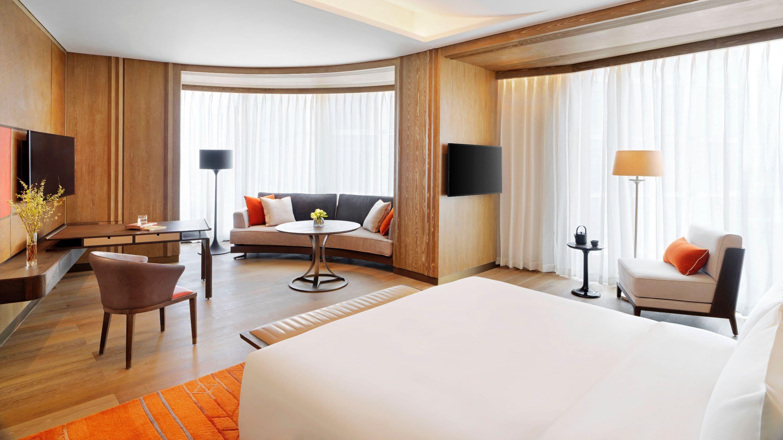 Отель Grand Hyatt Xi'An Сиань Экстерьер фото