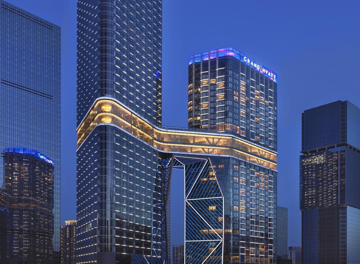 Отель Grand Hyatt Xi'An Сиань Экстерьер фото